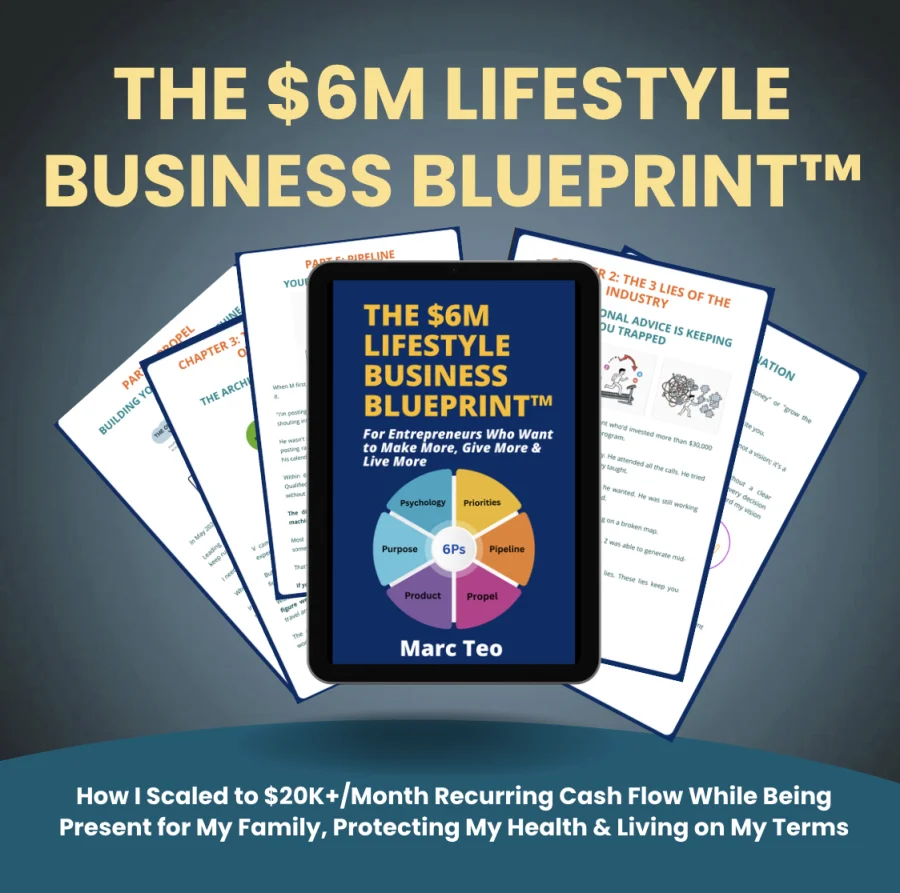 The Lifestyle Business Playbook book mockup
